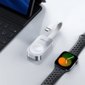 Ładowarka bezprzewodowa Acefast E21 5W do Apple Watch - srebrna
