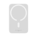 Powerbank Baseus Magnetic Mini Air PPCXM06A 6000mAh 20W z kablem Simple Series USB-C - biały