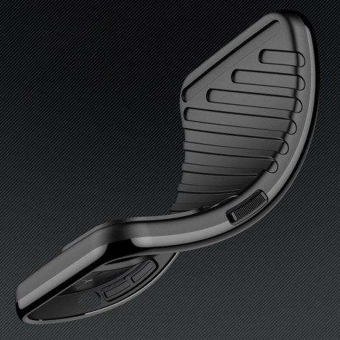 Thunder Case etui do Samsung Galaxy S25 Ultra silikonowy pancerny pokrowiec - czarne