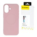 Etui Liquid Silicone Case MagSafe na Samsung Galaxy S25 - różowe