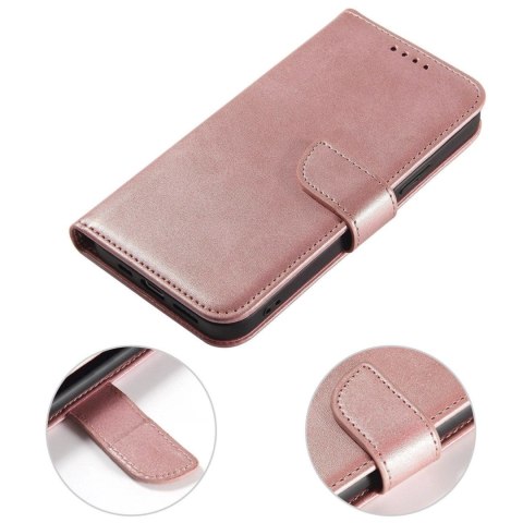 Etui Magnet Case z klapką do Samsung Galaxy A26 - różowe