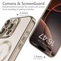Etui Tech-Protect MagFlex MagSafe na iPhone 16 Pro Max - złote
