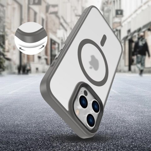 Etui Tech-Protect MagMat MagSafe na iPhone 16 Pro Max - tytanowe