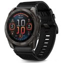 Pasek Tech-Protect Nylon na Garmin Fenix 5X / 5X PLUS / 6X / 6X PRO / 7X / 8 (51 mm) - czarne