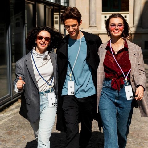 Smycz Tech-Protect C2S Rope Crossbody Strap - szary