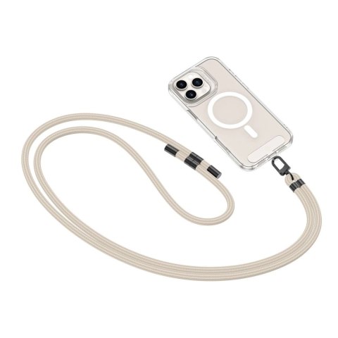 Smycz Tech-Protect C7S Rope Crossbody Strap - beżowe