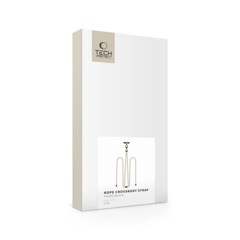 Smycz Tech-Protect C7S Rope Crossbody Strap - beżowe