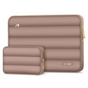 Torba na laptopa 13-14" Tech-Protect Puffy - brązowa