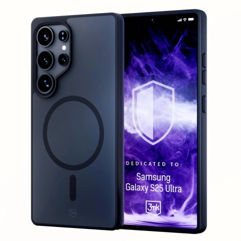 Etui 3mk Smoke MagCase na Samsung Galaxy S25 Ultra - czarne
