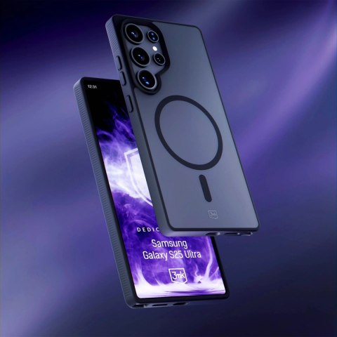 Etui 3mk Smoke MagCase na Samsung Galaxy S25 Ultra - czarne