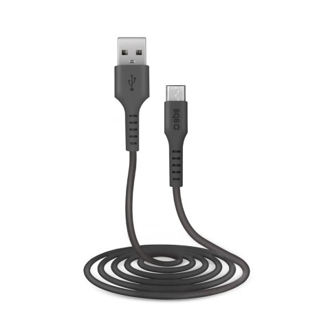 Kabel SBS TECABLEMICRO2K USB-A - Micro-USB 2 m - czarny