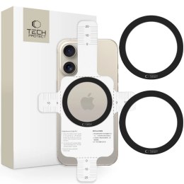Pierścień Tech-Protect MMP-110 2w1 MagSafe - czarny / czarny