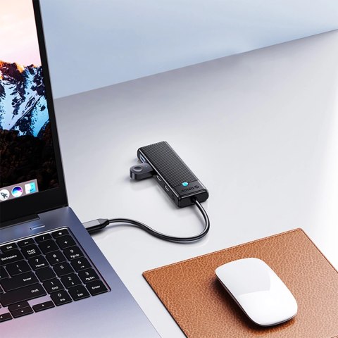 Hub USB-C Orico PAPW4A-C3 stacja dokująca 4x USB-A 3.0 - czarny