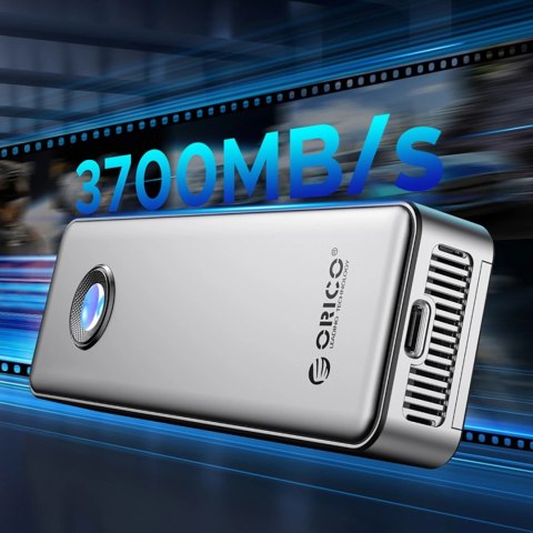 Kieszeń dyskowa Orico OUM2-G20 M.2 NVME USB-C 3.2 20Gb/s - srebrna
