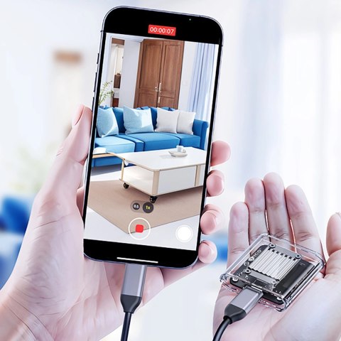 Kieszeń dyskowa Orico TC20-M2-10G M.2 NVME USB-C 3.2 - przezroczysta