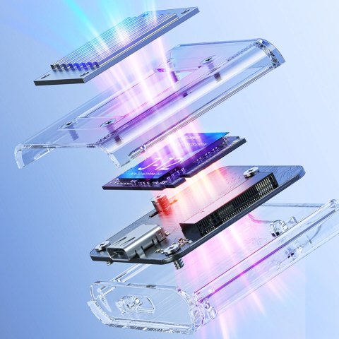 Kieszeń dyskowa Orico TC20-M2-10G M.2 NVME USB-C 3.2 - przezroczysta