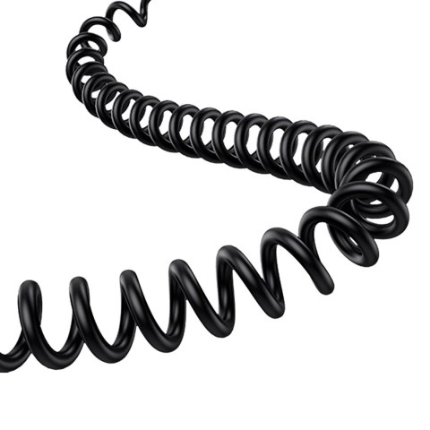 Ładowarka samochodowa Baseus Circular 60W USB-A + USB-C z wbudowanym kablem Lightning + USB-C 1,4 m - czarna