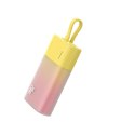 Powerbank Baseus Popsicle 5200mAh 20W z wbudowanym kablem Lightning (+ biały kabel Baseus Simple USB-C - USB-C 60W/20V/3A/30cm) 