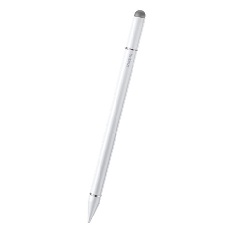 Stylus Baseus Smooth Writing III 3w1 rysik pasywny - wersja niemagnetyczna - biały