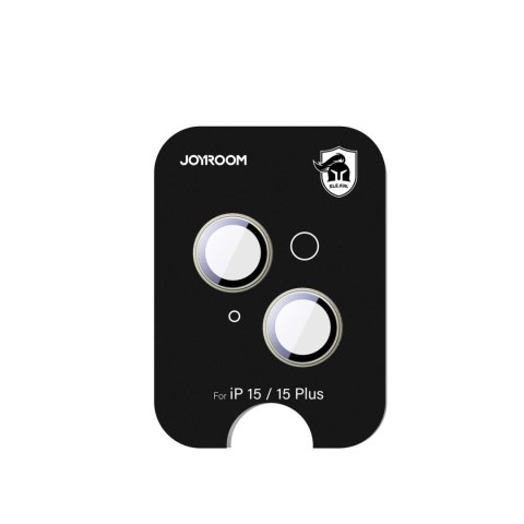 Szkło ochronne Joyroom JR-MFY0251 na obiektywy iPhone 15/15 Plus -żółte