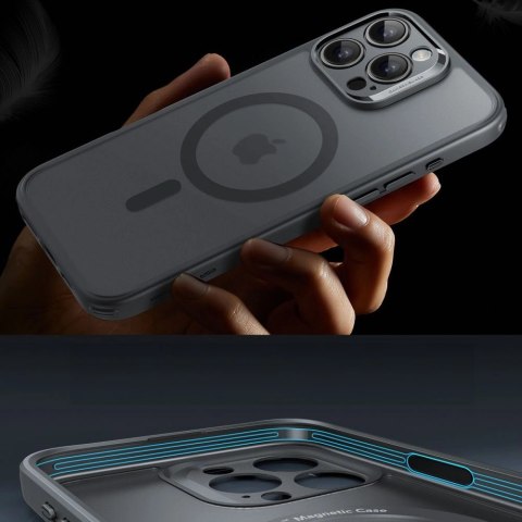 Etui ESR Classic Pro Set Halolock MagSafe na iPhone 16 Pro - szare