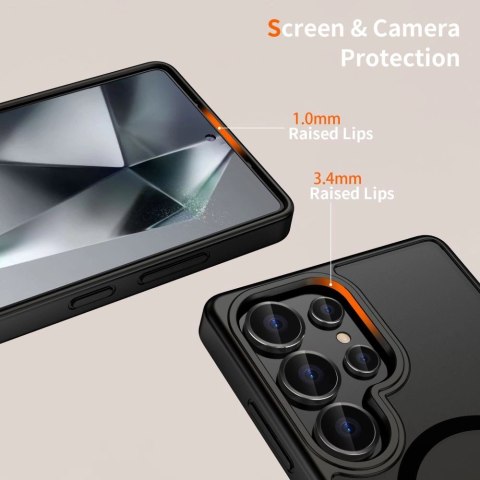 Etui Tech-Protect MagMat MagSafe na Samsung Galaxy S25 Ultra - czarne