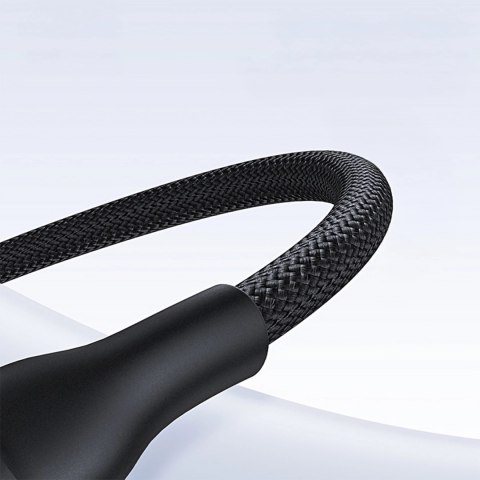 Kabel 3w1 Baseus Flash Series 3 100W USB-C - USB-C+USB-C+Lightning 1,5m + 3 x 0,25 m - czarny