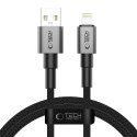 Kabel Tech-Protect UltraBoost DNA USB-A / Lightning 15W/2.4A 100 cm - szary