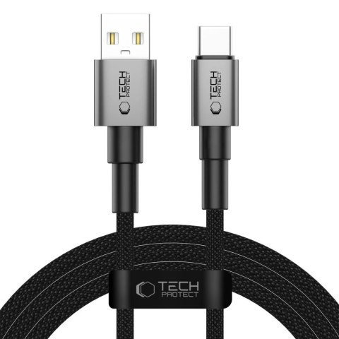 Kabel Tech-Protect UltraBoost DNA USB-A / USB-C 15W/3A 200 cm - szary
