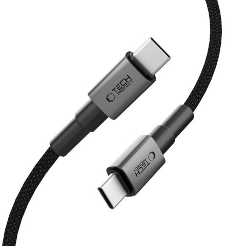 Kabel Tech-Protect UltraBoost DNA USB-C PD60W/3A 25 cm - szary