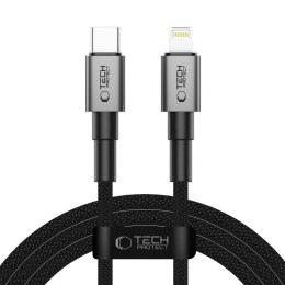 Kabel Tech-Protect Ultraboost DNA USB-C / Lightning PD27W/3A 200 cm - szary