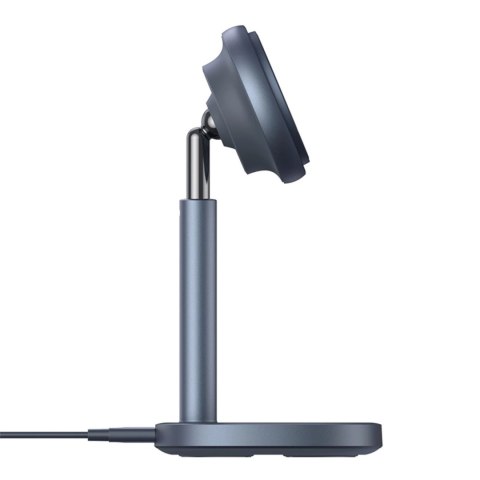 Ładowarka indukcyjna Baseus Orbit 2 Pro MagSafe Qi2 20W 2 w 1 z chłodzeniem - szara