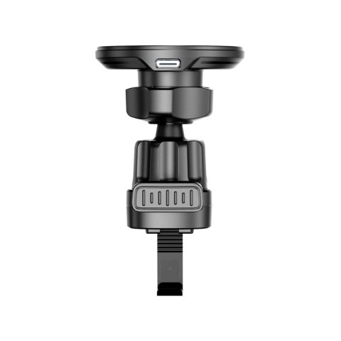 Uchwyt Joyroom JR-ZS412 z ładowarką Qi2 15W, samochodowy, na kratkę nawiewu - czarny