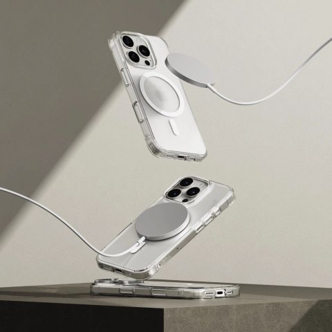 Etui Ringke Fusion MagSafe na iPhone 16 Pro Max - przezroczysty mat