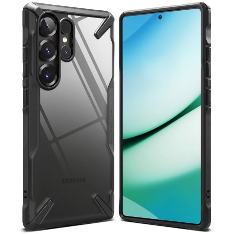 Etui Ringke Fusion X na Samsung Galaxy S25 Ultra - czarny