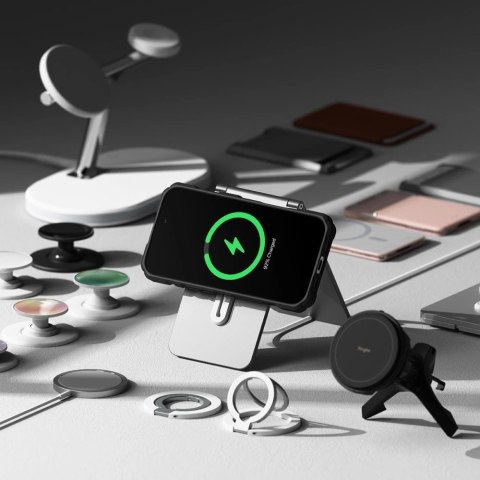 Etui Ringke Rugged Gear MagSafe na iPhone 16 Pro - czarny