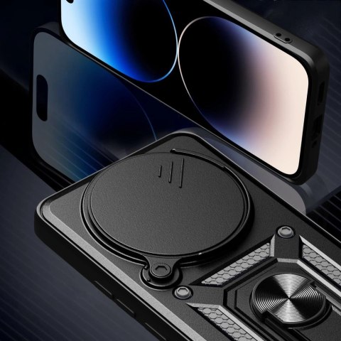 Etui Tech-Protect CamShield Pro na Xiaomi Redmi Note 14 Pro 5G / Poco X7 5G - czarny mat