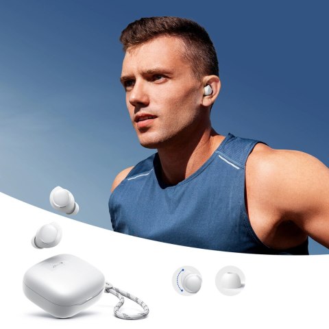 Słuchawki bezprzewodowe Joyroom Jdots JR-DB3 TWS - białe
