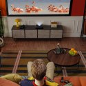 Projektor multimedialny Yaber K300s laserowy RGB FullHD 1080p z głośnikami JBL - czarny