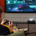 Projektor multimedialny Yaber K300s laserowy RGB FullHD 1080p z głośnikami JBL - czarny