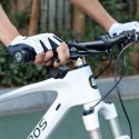 Rękawiczki kolarskie Rockbros MTB rozmiar: L - biało-czarne