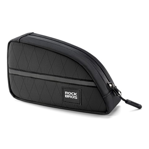 Torba trójkątna Rockbros na ramę rowerową 0,8l - czarna