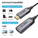 Adapter Tech-Protect UltraBoost HDMI / VGA FULL HD 60 Hz - czarny