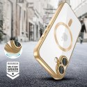 Etui Tech-Protect MagFlex MagSafe na iPhone 16e - złote