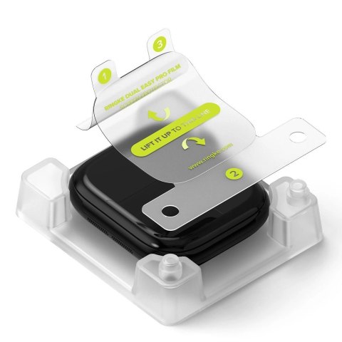 Folia ochronna Ringke Dual Easy Pro 2-pack na Apple Watch 10 46 mm - przezroczysta
