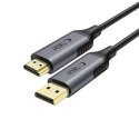 Kabel Tech-Protect UltraBoost DisplayPort / HDMI 2.0 4K 60Hz 2m - czarny