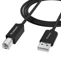 Kabel Wozinsky WKDDY3S USB-B - USB-A 480Mb/s 2m - czarny