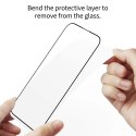 Szkło hartowane Tech-Protect Glass Fit+ 2-pack na iPhone 16e / 14 / 13 Pro / 13 - czarne