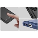 Etui silikonowe Carbon Case na iPhone 16e - czarne