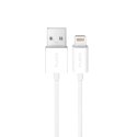 Kabel Puro TPE 12W USB-A - Lightning 2m - biały
